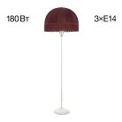 Торшер патина с красным абажуром Citilux CL407923 Базель