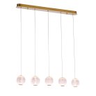 Подвесной светильник Delight Collection MD20001012-5B gold Elliot Diamante