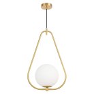 Подвесной светильник Lumina Deco LDP 6832-200 WT+MD Forneri