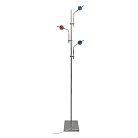 Торшер Uniel ULM-T641 3x2W/3000K CHROME MULTICOLOR