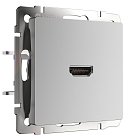 Розетка HDMI Werkel WL06-60-11 (серебряный) a039268