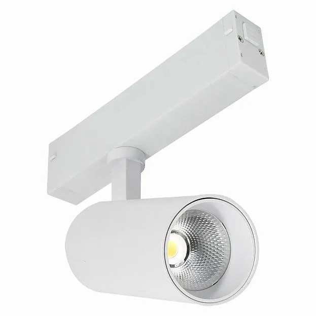 Трековый светильник Белый LED 1*10W 4000K 535Lm Ra36° 36° IP20 D40xH90 ST Luce ST660.546.10H SKYLINE 220