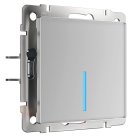Сенсорный выключатель одноклавишный с управлением по Wi-Fi Werkel W4510606 (серебряный) a048323
