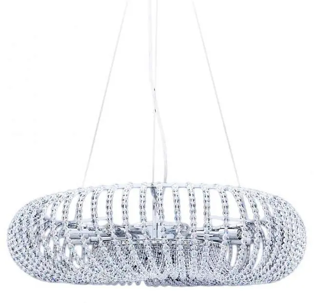Хрустальная подвесная люстра Lumina Deco LDP 10061 D60 Graziana Хрустальная подвесная люстра Lumina Deco LDP 10061 D60 Graziana