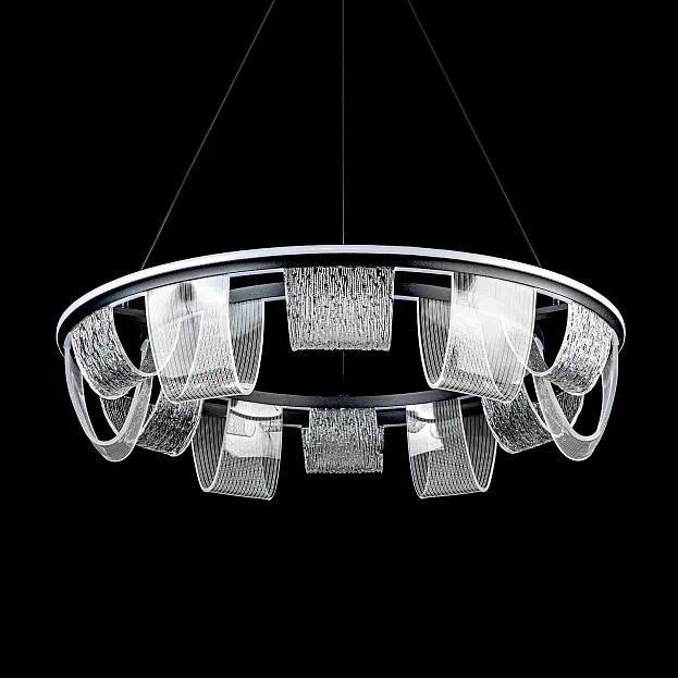 Подвесной cветильник LED4U L7706-800 BK Подвесной cветильник LED4U L7706-800 BK