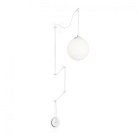 Подвесной светильник Ideal Lux 160863 BOA SP1 BIANCO