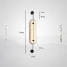 Бра PHEBE TALL Размер S. Цвет черный Lampatron 8961-25356