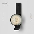 Бра LEROY LEEN WALL 1 лампа. Цвет Черный Lampatron f-leroy-leen-wall-1-black 8130-22250