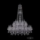 Люстра хрустальная Bohemia 1411/20+10+5/400/XL-155/2d Ni