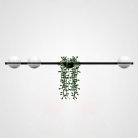 Бра Palma Wall Lamp 3 Шара + 1 Вазон Горизонтальная ImperiumLoft 168498-22