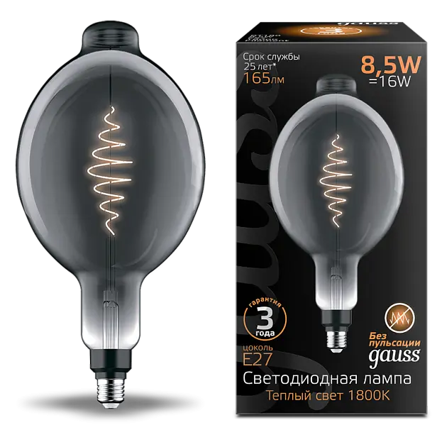 Лампа Gauss 152802005 Filament Oversize