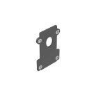 Заглушка Ideal Lux 267210 EGO END CAP RECESSED CON FORO