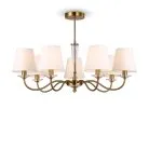 Люстра на штанге Freya FR2027PL-07BS Osborn