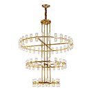 Подвесная люстра Restoration Hardware Arcachon Round 3-Tier Chandelier ImperiumLoft 148022-22 40.2664