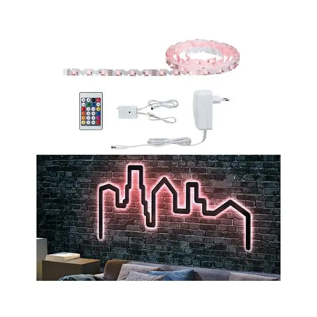Светодиодная неоновая лента Paulmann 78965 FlexLED 3D 19Вт 3м RGB Светодиодная неоновая лента Paulmann 78965 FlexLED 3D 19Вт 3м RGB