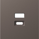 Накладка для розеток USB, мокко, Donel DE28653 A07