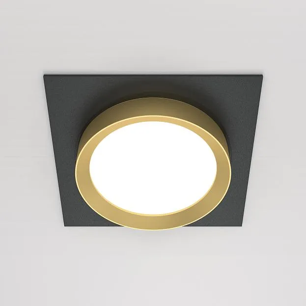 Встраиваемый светильник Maytoni Technical DL086-GX53-SQ-BG Hoop Встраиваемый светильник Maytoni Technical DL086-GX53-SQ-BG Hoop