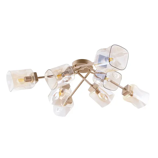 Потолочная люстра Arte Lamp A2318PL-8SG AMFORA