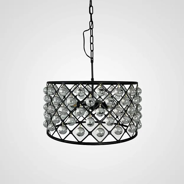 Подвесная люстра RH Spencer Hoop Chandelier  ImperiumLoft 73587-22 40.287