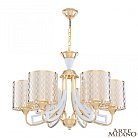 Люстра подвесная с плафонами 303387/6 Wh/Gd Arte Milano Florentia