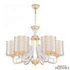 Люстра подвесная с плафонами 303387/6 Wh/Gd Arte Milano Florentia