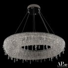 Люстра светодиодная хрустальная APL LED SH510.0.80.B.Ni.4000 Sicilia