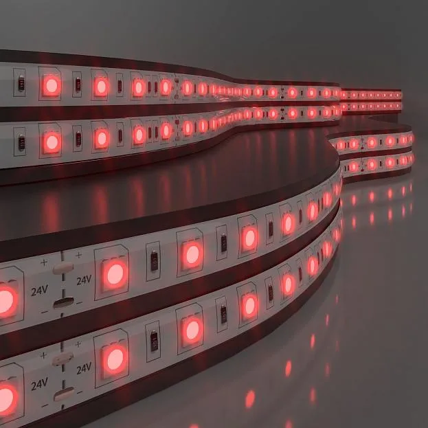 Светодиодная лента Elektrostandard 5050 24V 60Led 14,4W IP65 красный a052974 Светодиодная лента Elektrostandard 5050 24V 60Led 14,4W IP65 красный a052974