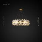 Кольцевые люстры и светильники LAURENT Размер M. Цвет Латунь Lampatron 7513-20917