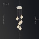 Готовая комбинация светильников LEA MORE 6 ламп Lampatron 6415-17244