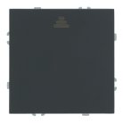 Выключатель 1-клавишный самовозвратный (механизм), 250В, 10А, серия Эмили черный уголь, soft touch Stekker 50326 RSW10-5112-05