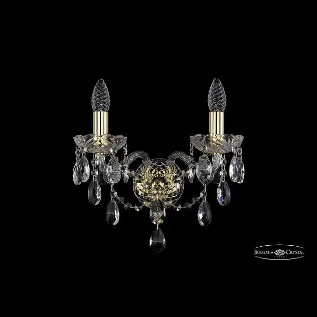 Бра хрустальный Bohemia 1415B/2/141 G Бра хрустальный Bohemia 1415B/2/141 G
