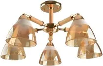 Потолочная люстра Imex MD.8315-5-S-FGD+WOOD
