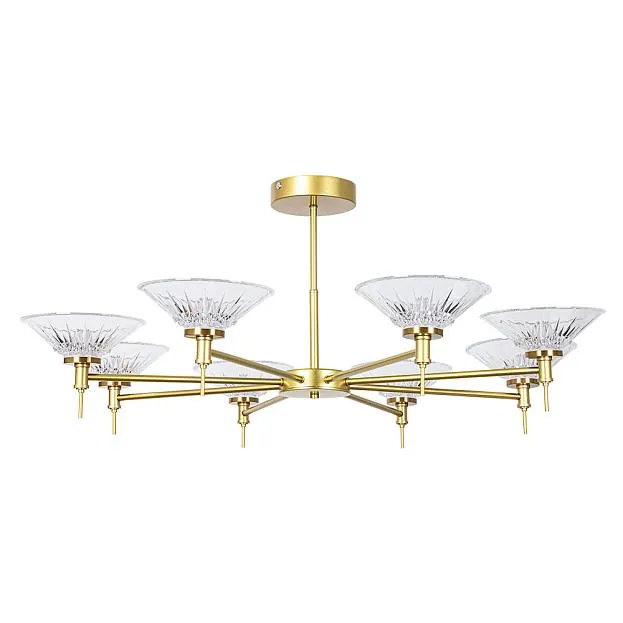 Люстра на штанге Arte Lamp A2076PL-8GO ALESSIA Люстра на штанге Arte Lamp A2076PL-8GO ALESSIA