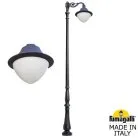 Парковый фонарь  FUMAGALLI HOREB/ADAM/VIVI 1L LED-HIP V50.208.M10.AYH27 черный