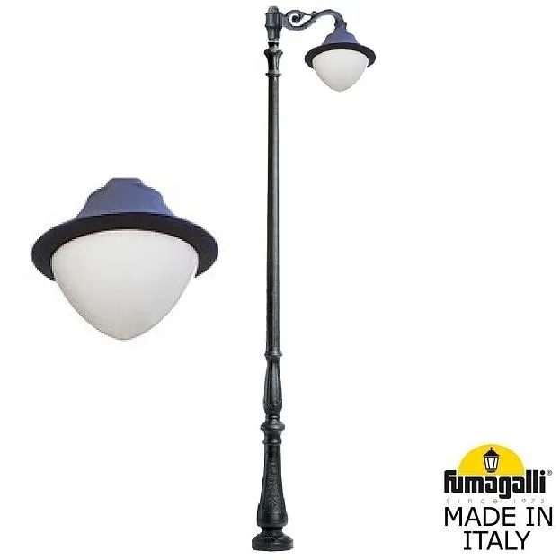 Парковый фонарь  FUMAGALLI HOREB/ADAM/VIVI 1L LED-HIP V50.208.M10.AYH27 черный