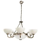 Подвесная люстра Arte Lamp A3777LM-6-2AB Windsor White