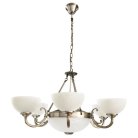 Подвесная люстра Arte Lamp A3777LM-6-2AB Windsor White