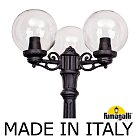 Садово-парковый фонарь FUMAGALLI RICU BISSO/G250 3L G25.157.S30.AXE27 Черный