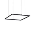 Подвесной светильник Ideal Lux 259161 ORACLE SLIM D50 SQUARE BK 3000K