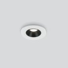 Встраиваемый светильник Elektrostandard 25025/LED 3W 4200K WH/BK белый/черный Kary a056778