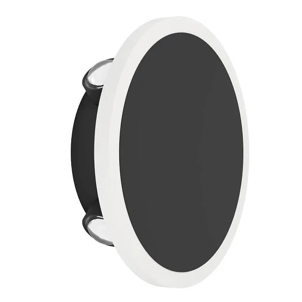 Светодиодное бра 12W(LED), алюминий, черный, пластик, белый, 3000K, 1450lm Eglo 901585 TALAMELLO 1