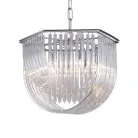 Подвесная люстра Delight Collection KR0116P-7L/A chrome Murano Glass