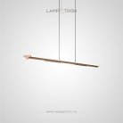 Реечный, рядный светильник DOSSE A Цвет кофе Lampatron 8731-24510