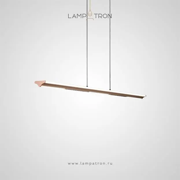 Реечный, рядный светильник DOSSE A Цвет кофе Lampatron 8731-24510 Реечный, рядный светильник DOSSE A Цвет кофе Lampatron 8731-24510