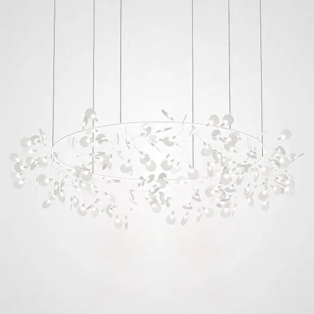 Подвесная люстра Mi Heracleum The Big O 210 White ImperiumLoft 189828-22 40.301-0