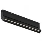 Поворотный магнитный трековый светильник iLEDEX TECHNICAL 4822-003-L236-12W-38DG-4000K-BK VISION48/22