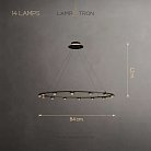 Кольцевые люстры и светильники TORRES RING 14 ламп Lampatron 8273-22548