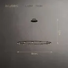 Кольцевые люстры и светильники TORRES RING 14 ламп Lampatron 8273-22548