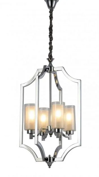 Подвесная люстра Lumina Deco LDP 1224-4 CHR Vigatto Подвесная люстра Lumina Deco LDP 1224-4 CHR Vigatto