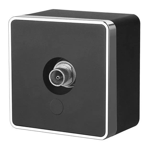 ТВ-розетка оконечная Werkel W5083035 Gallant (черный/хром) a050969 ТВ-розетка оконечная Werkel W5083035 Gallant (черный/хром) a050969